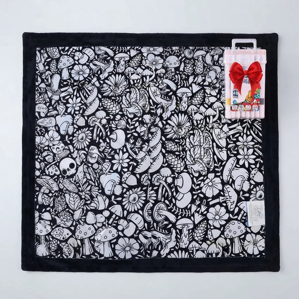 Color-Your-Own Blanket - Markers Included